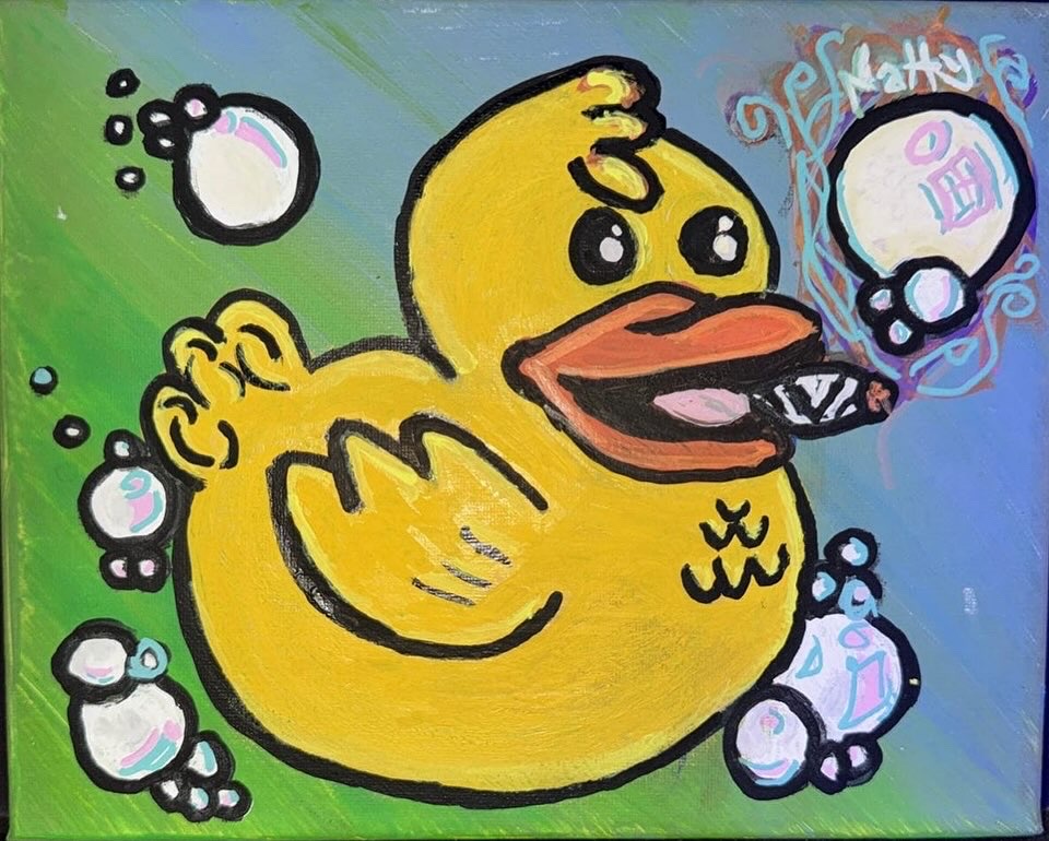Sir quacky tabaccy print