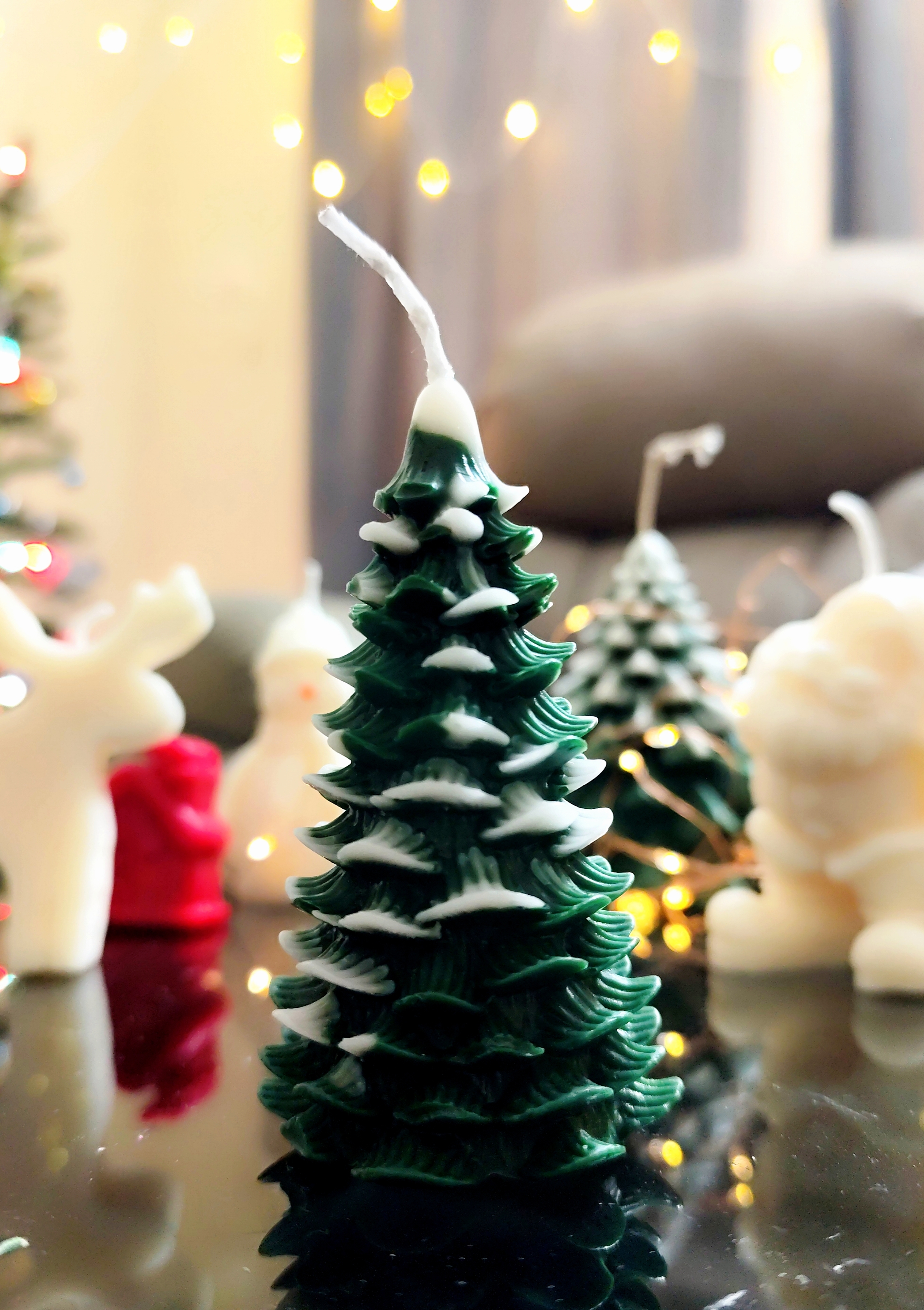 Christmas Tree Candle Small