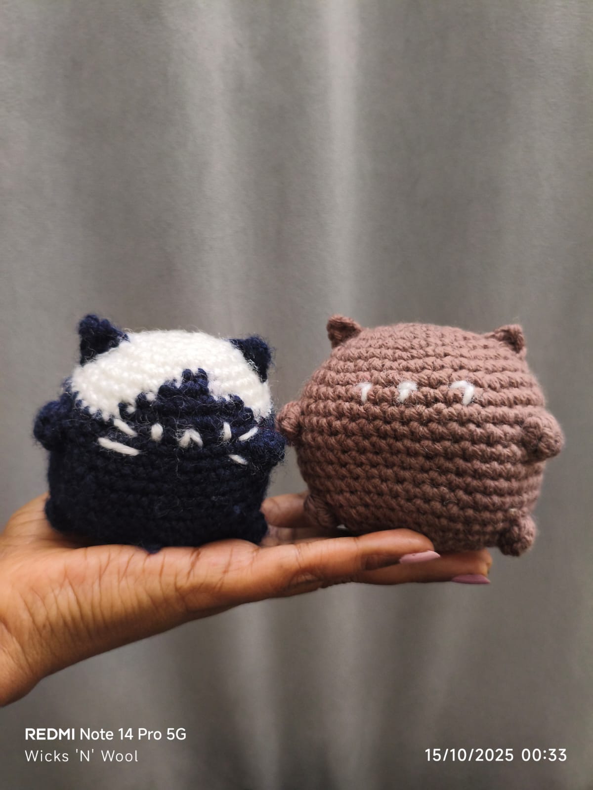 Handmade Crochet Cat Plushies