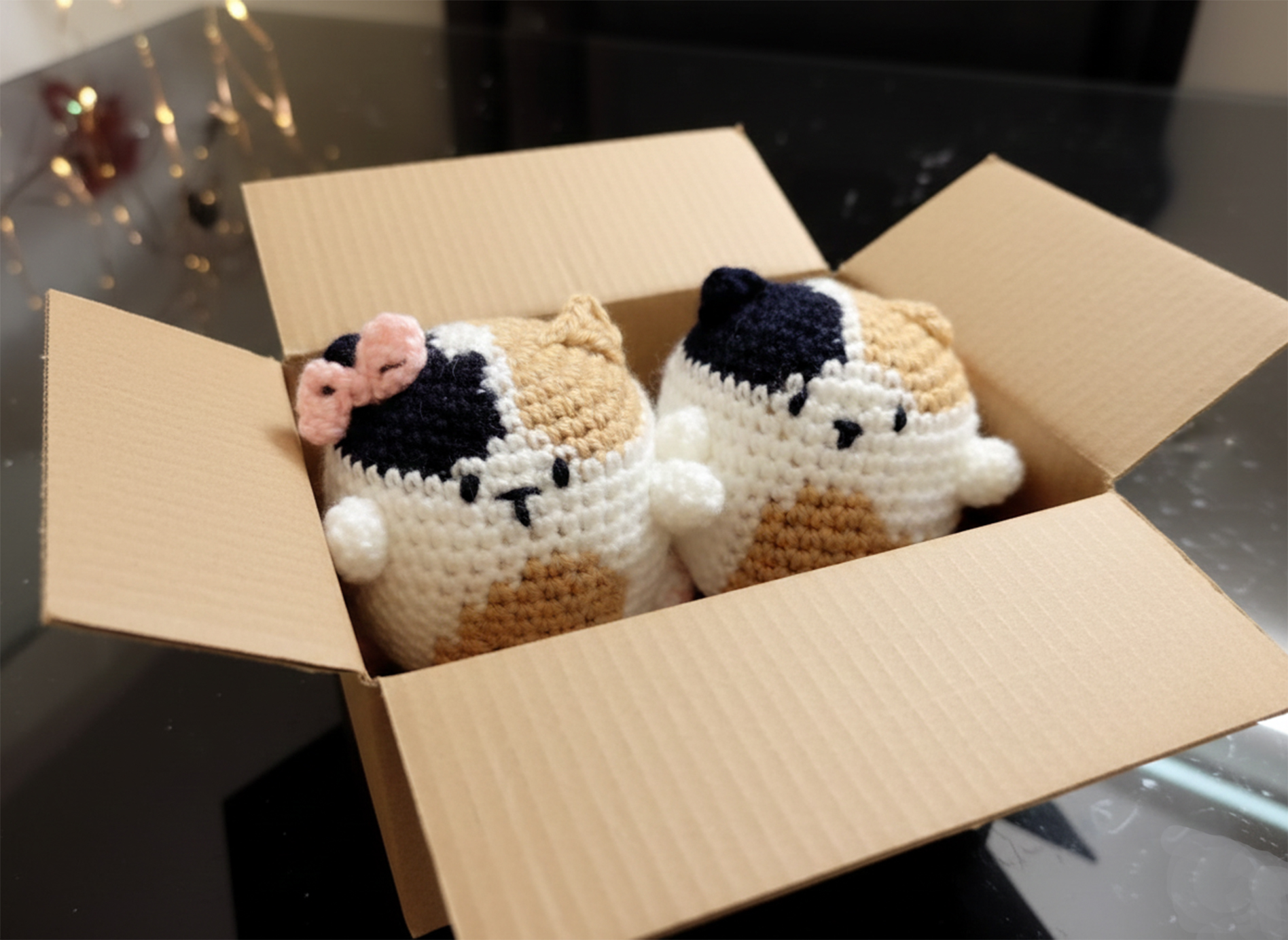 Handmade Crochet Cat Plushies