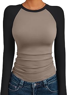 Women's Two-Tone Long Sleeve T-Shirt