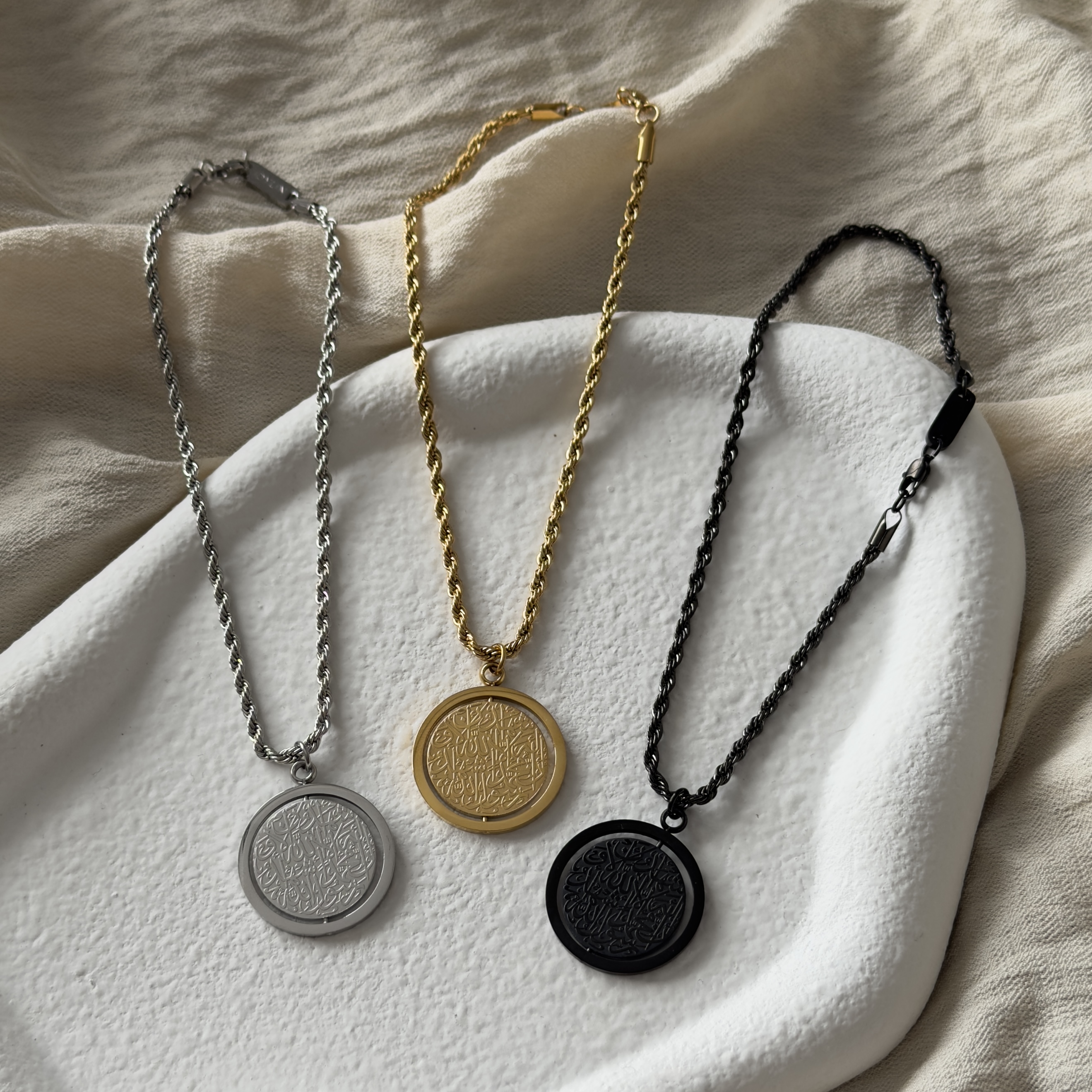 Pendentif de Voiture Shahada Noir