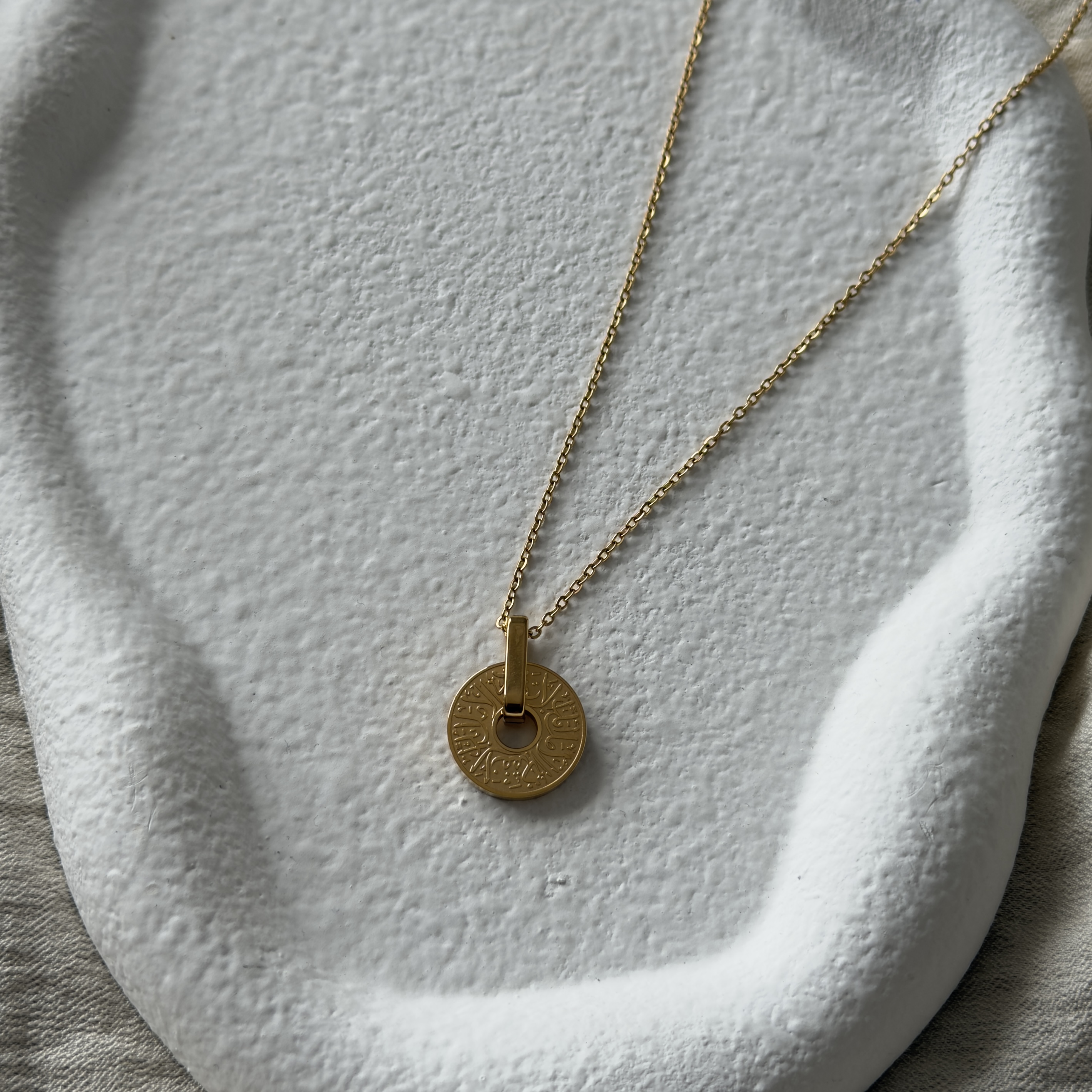 Collier "Never Lose Hope" Or 