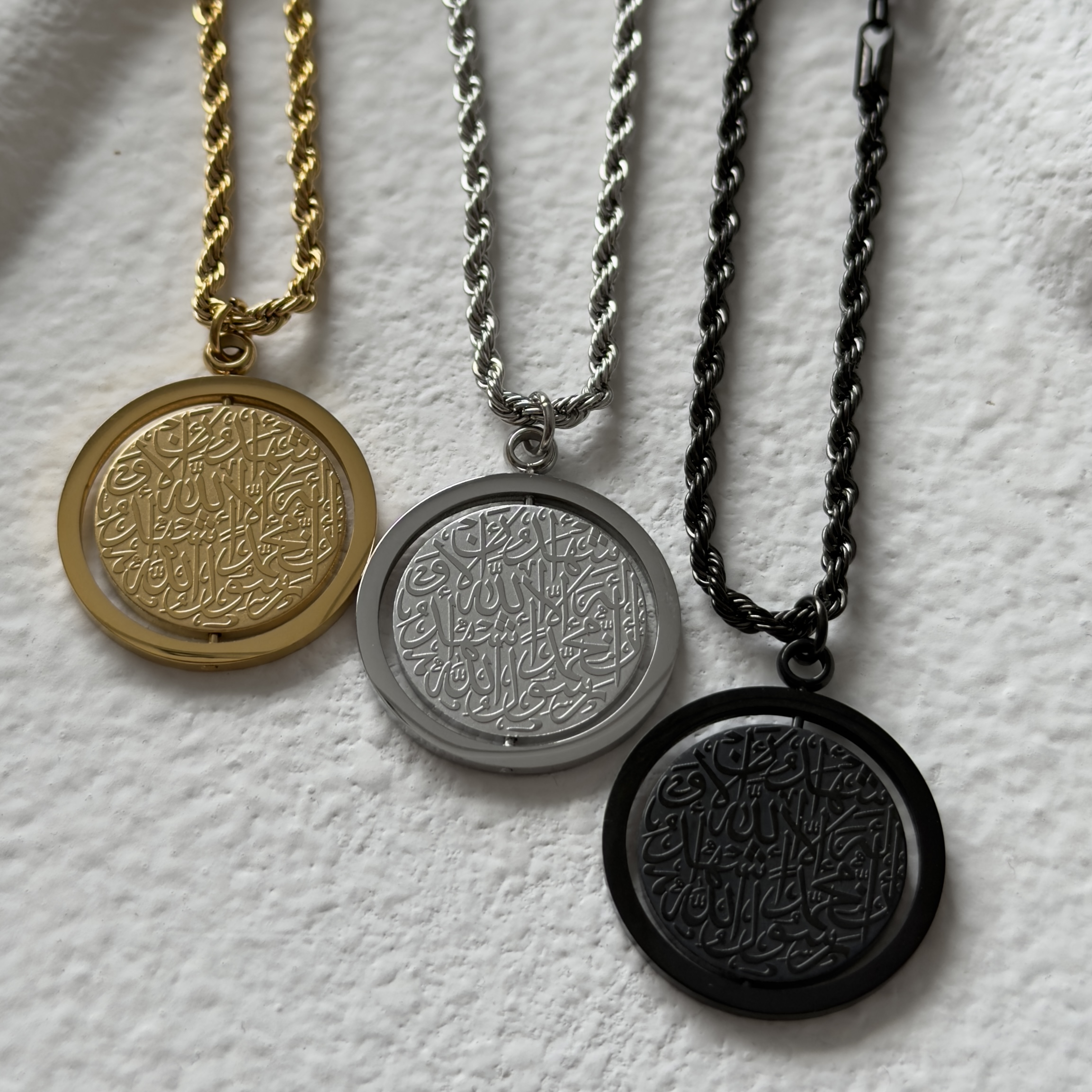 Pendentif de Voiture Shahada Or