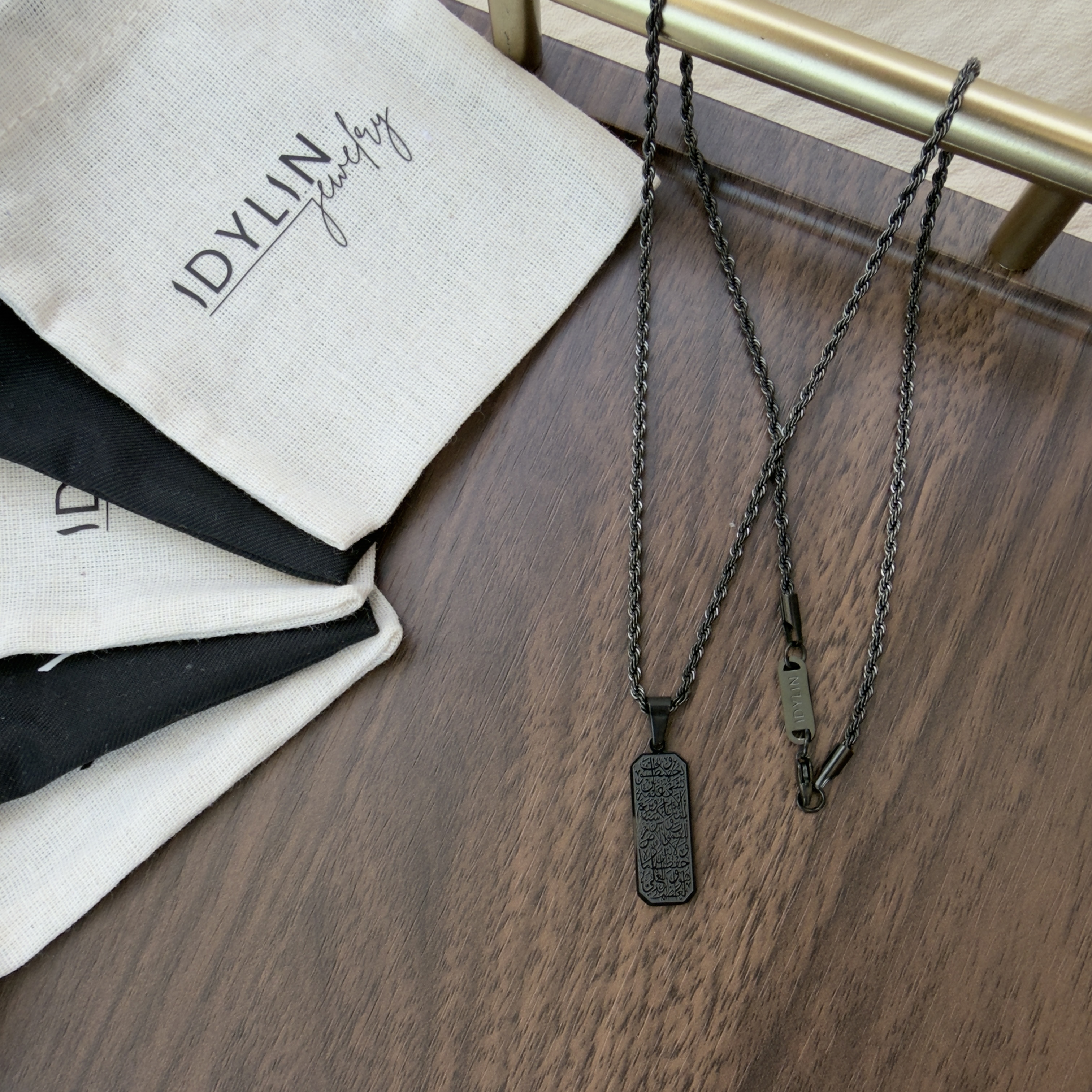 Collier Ayat al-Kursi Homme