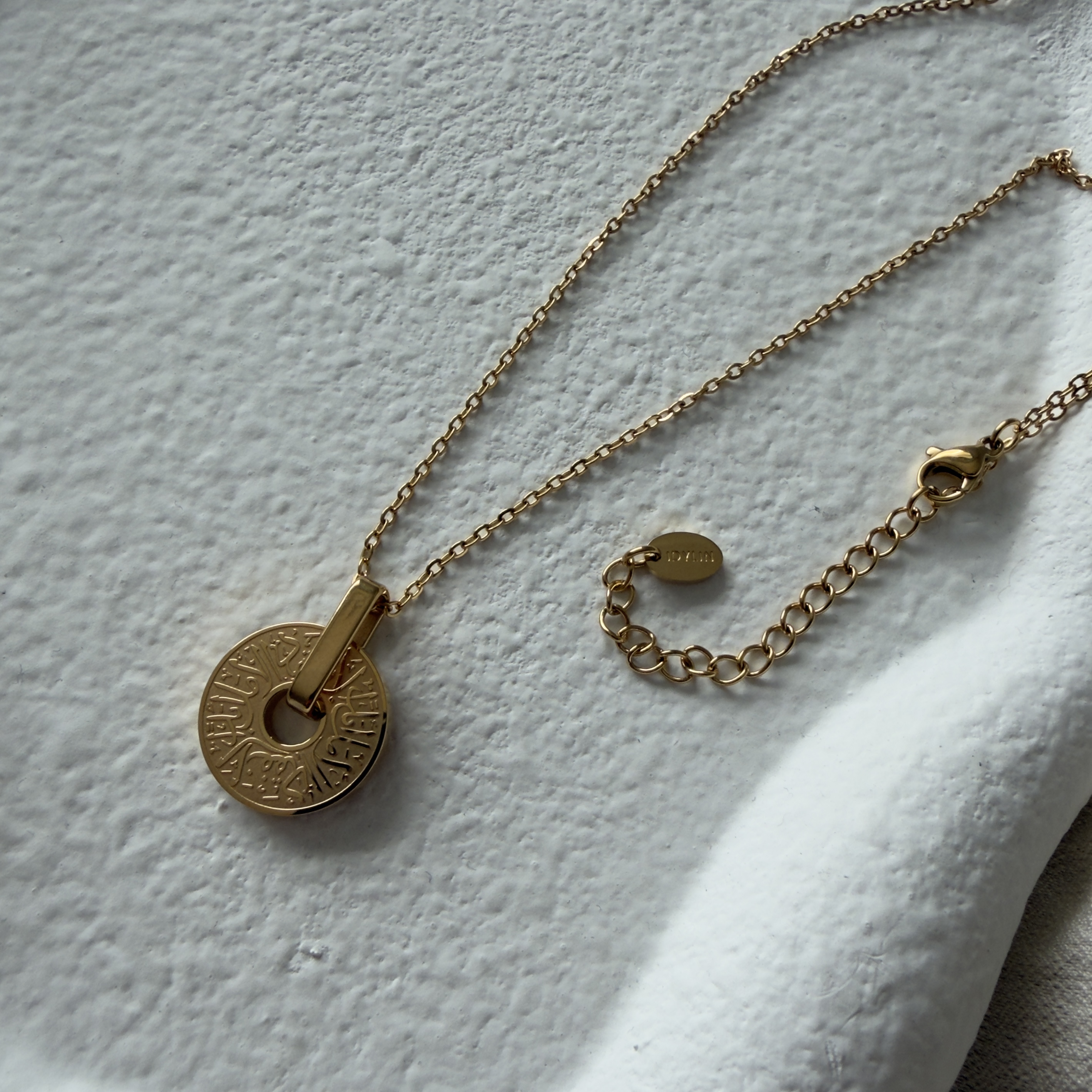 Collier "Never Lose Hope" Or 