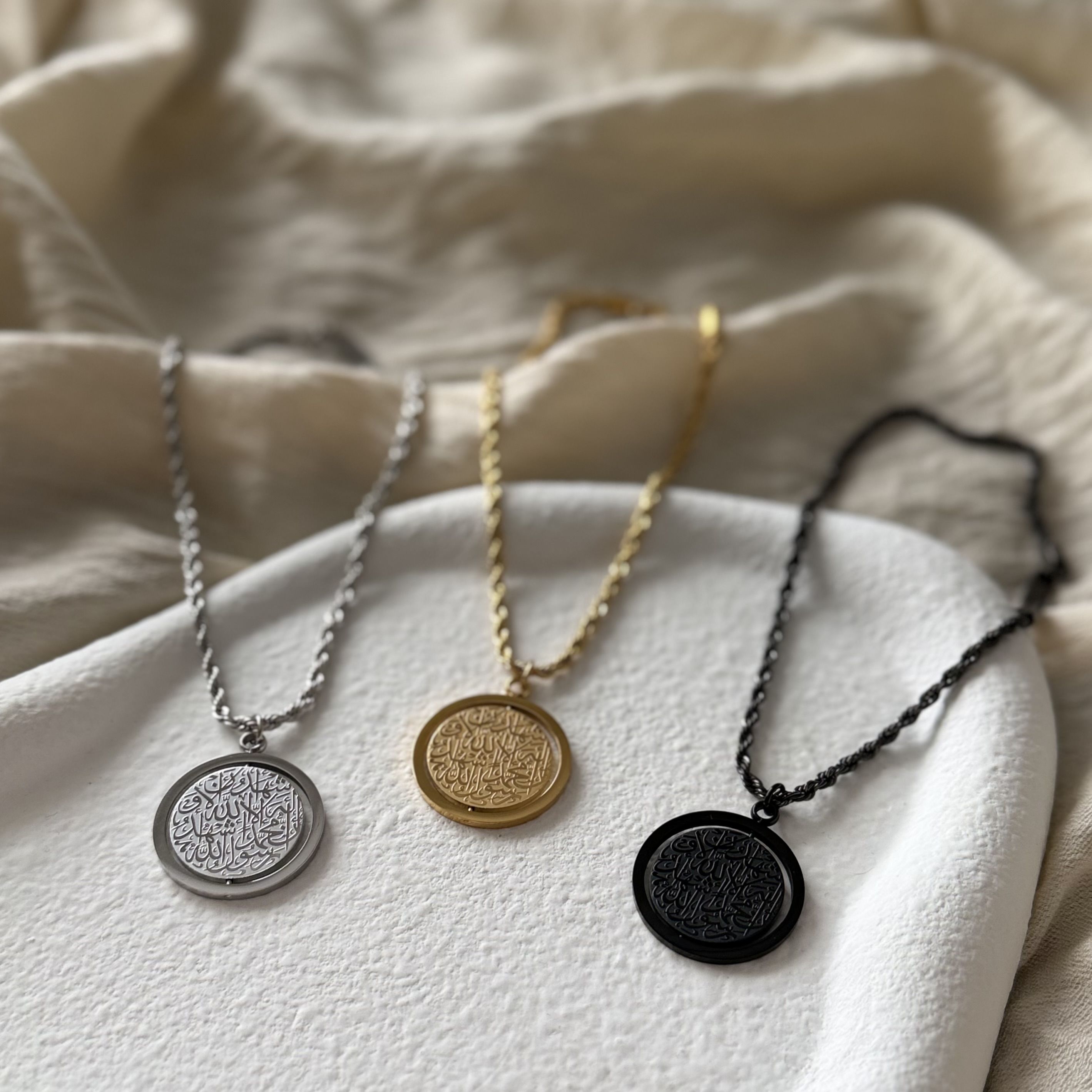 Pendentif de Voiture Shahada Noir