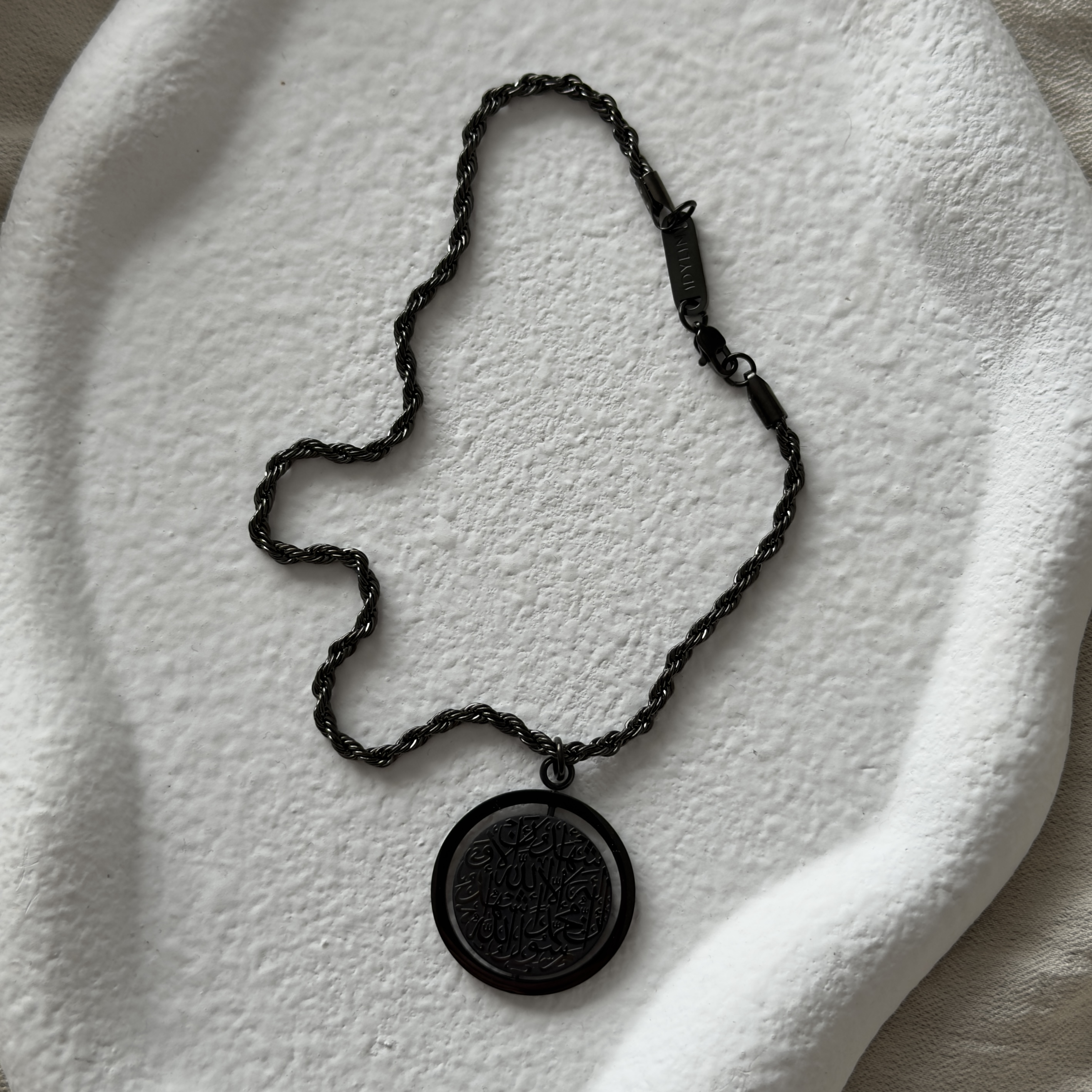 Pendentif de Voiture Shahada Noir