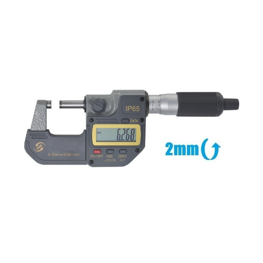 IP65 Rechargeable Quick Digital Outside Micrometer