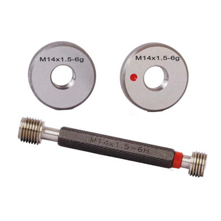 Inch Thread Go/No-Go Plug and Ring Gauge