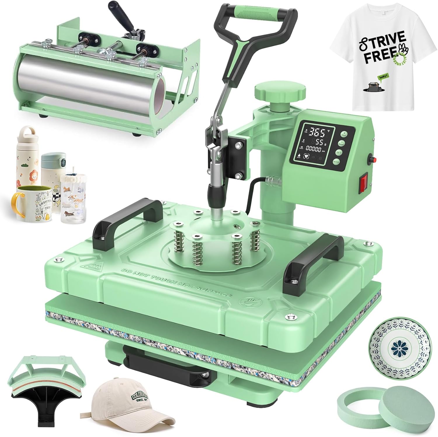 5-in-1 Heat Press Machine 12“x15“