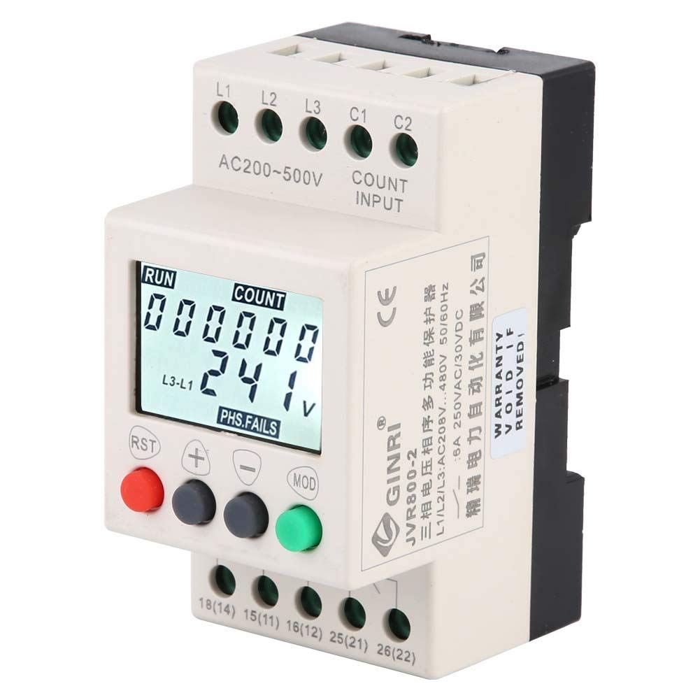 Digital Phase Sequence Voltage Meter