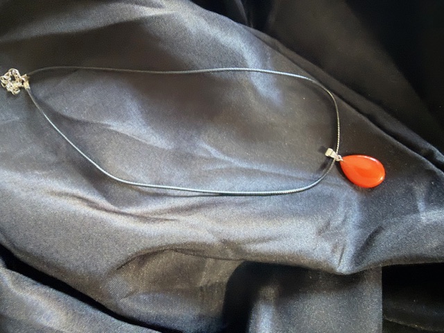 Red Agate Intention Pendant
