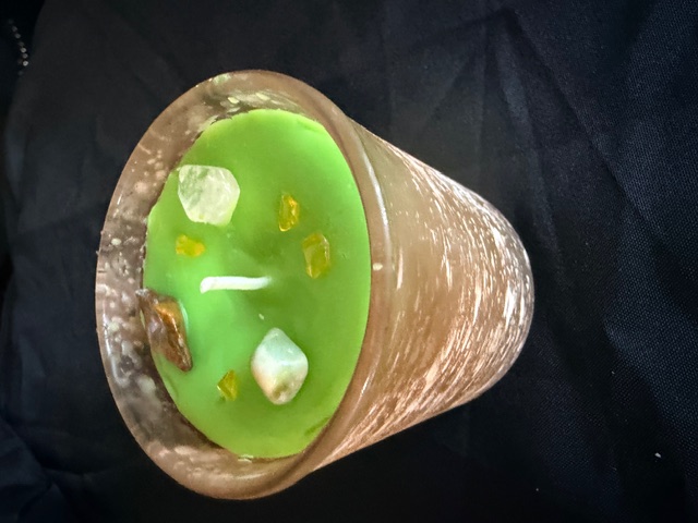 Money Candle - Pink Jar