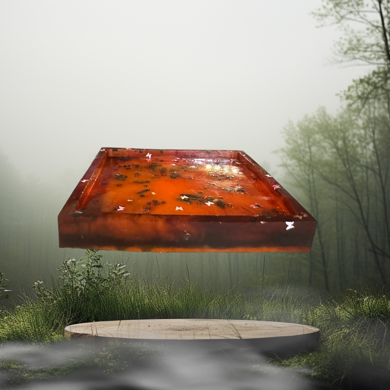 Handcrafted Resin Tray