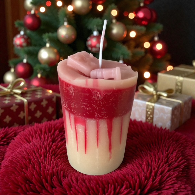 Sugar & Spirit – Christmas Intention Candle Large Piller