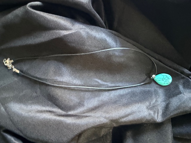 Turquoise Howlite Intention Pendant