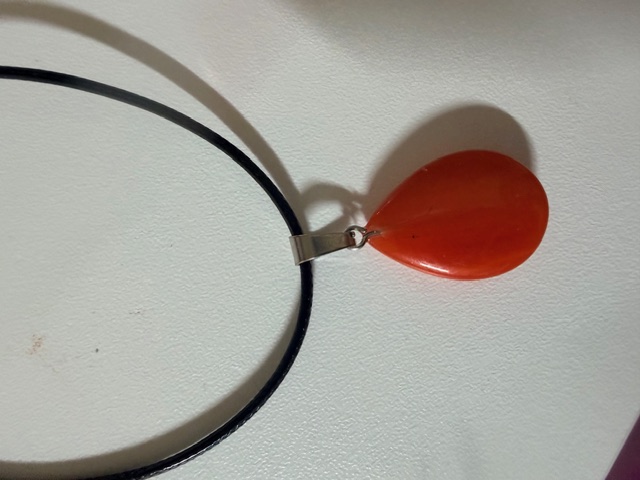 Red Agate Intention Pendant