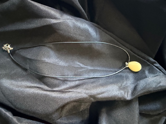 Yellow Jade Intention Pendant