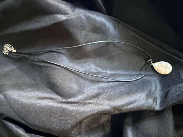 White Howlite Intention Pendant