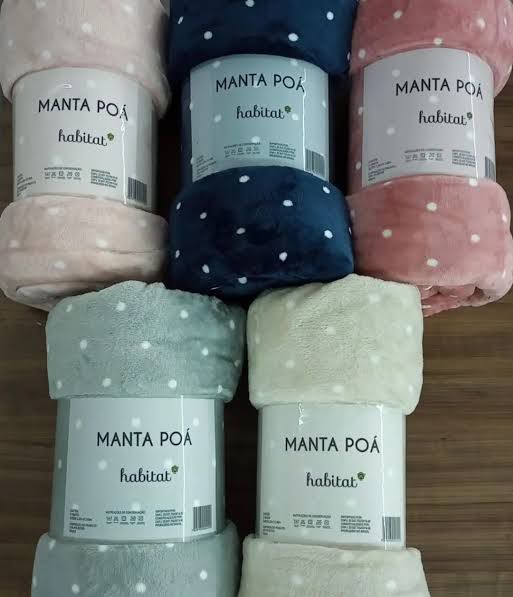MANTA POÁ CASAL - HABITAT