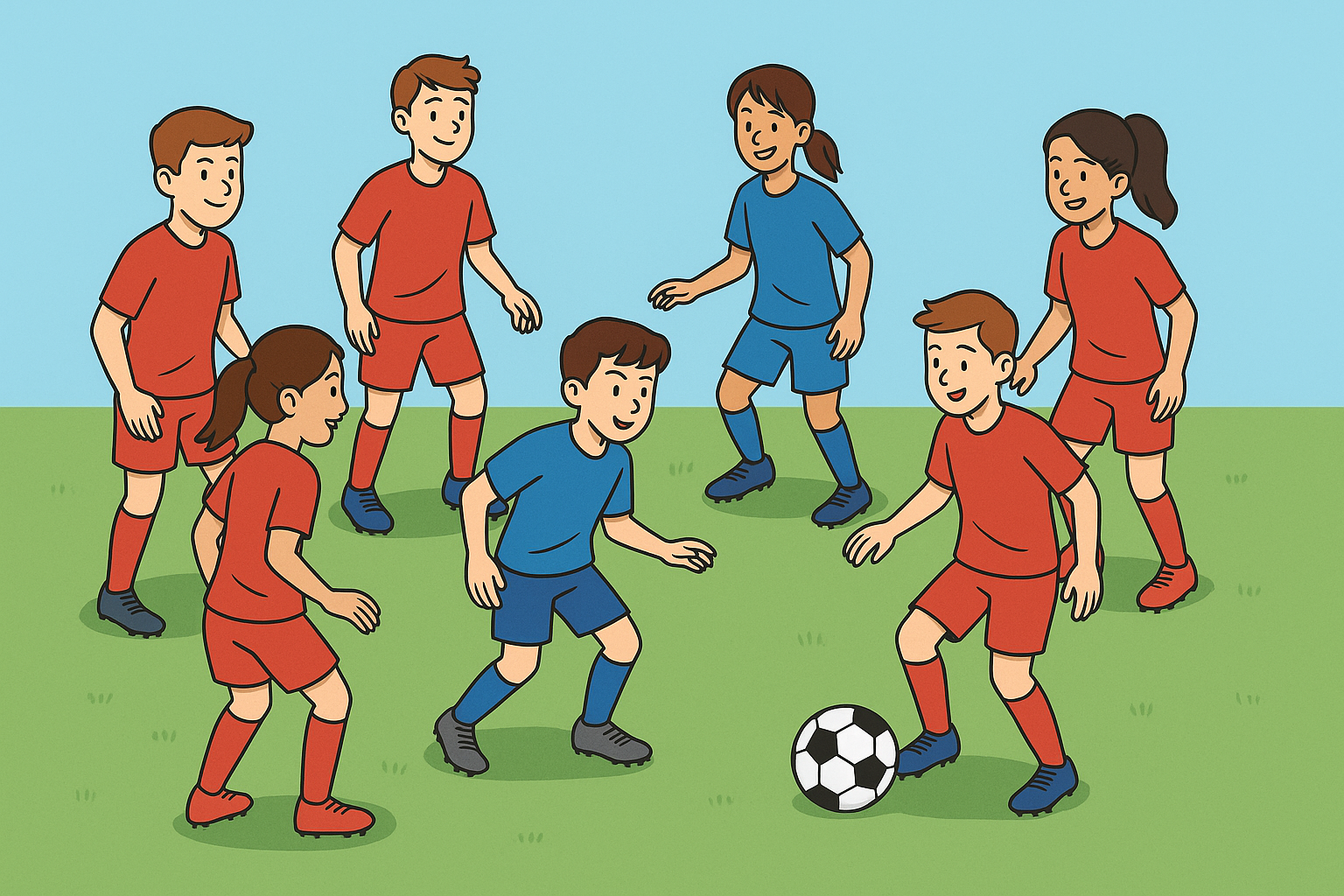 U12–U16 Football Coaching Curriculum | 8-Week Soccer Training Program | Printable PDF Coaching Resource for Youth Teams