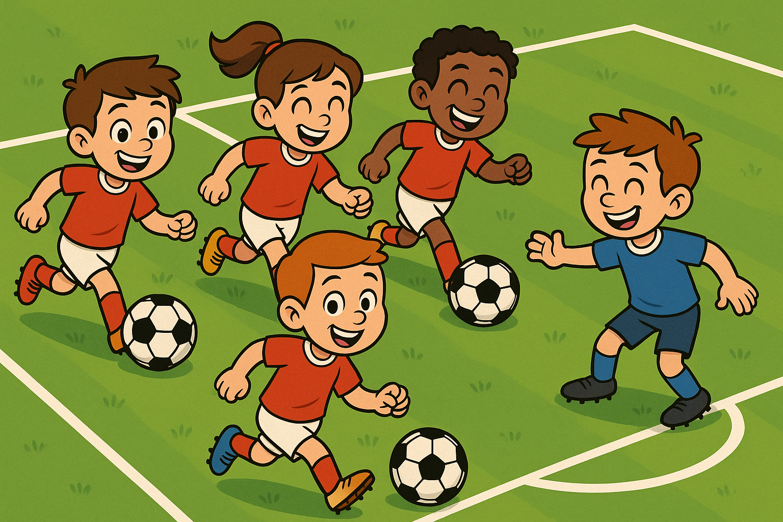 U8–U11 Football Coaching Curriculum | 8-Week Youth Soccer Training Program | Printable PDF Coaching Plans for Grassroots Coaches
