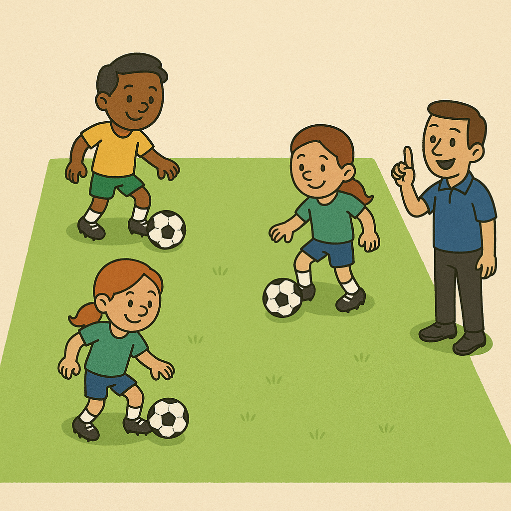 U3βU7 Youth Football Coaching Curriculum | 8-Week Soccer Training Plan PDF | Fun Grassroots Drills & Games for Kids