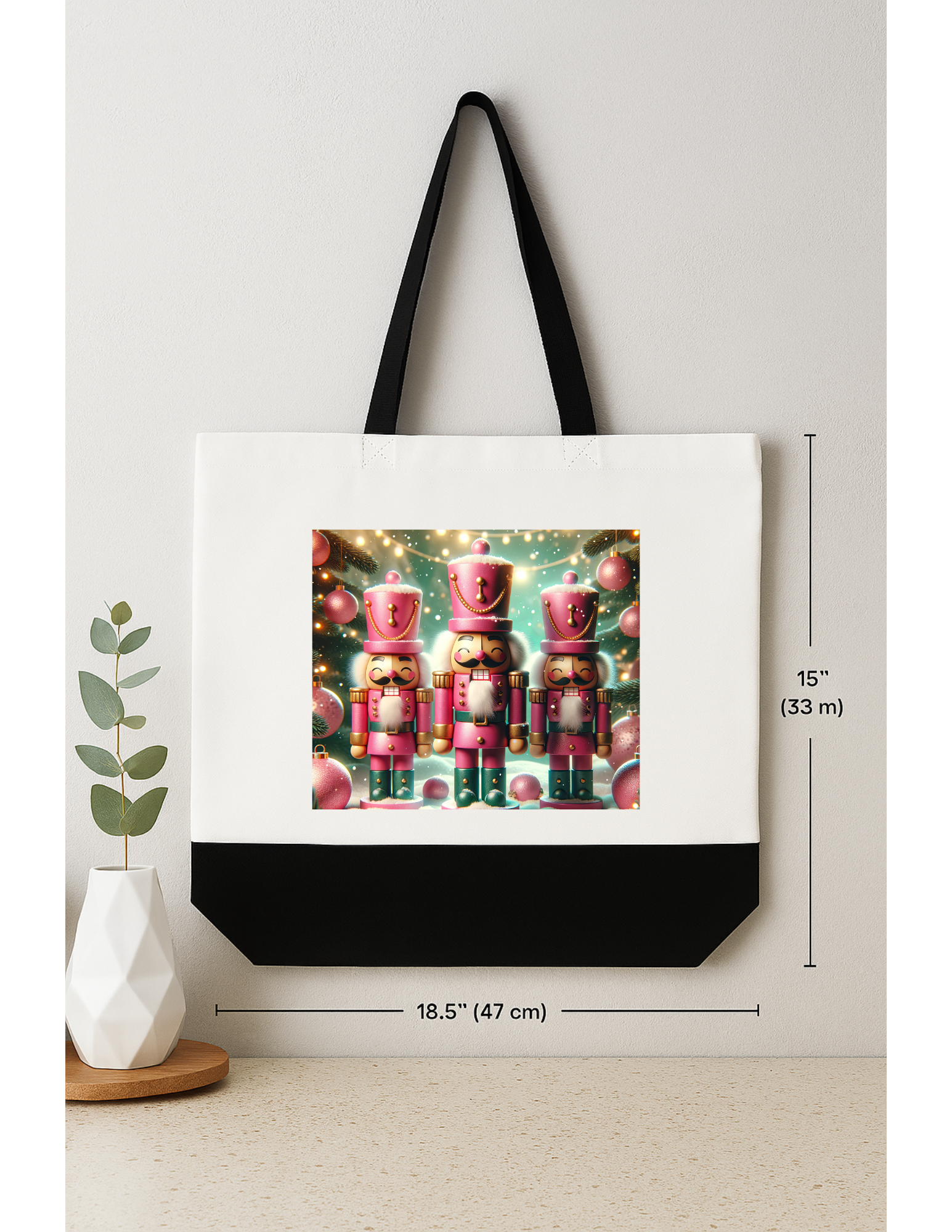 Nutcracker Holiday Tote Bag
