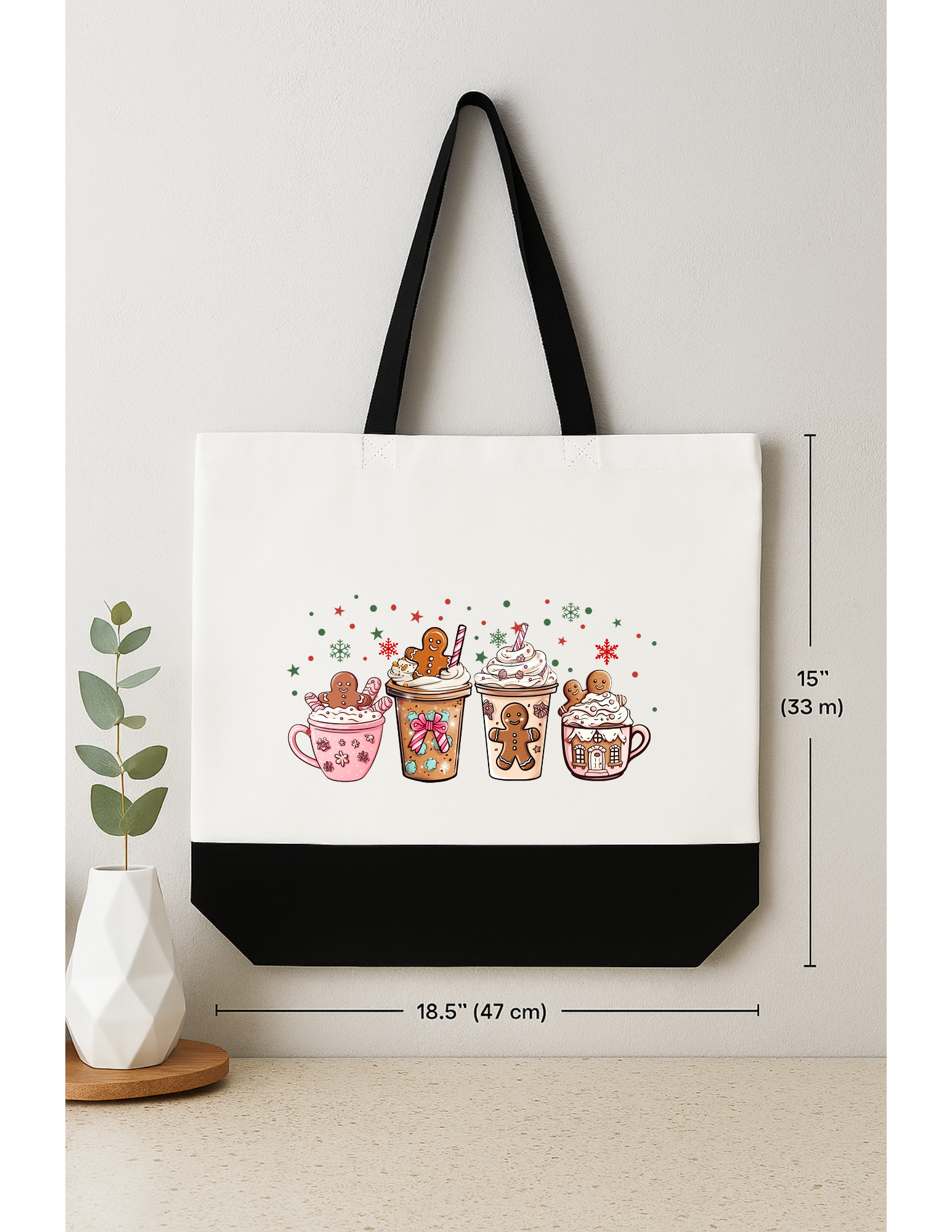 Holiday-Themed Tote Bag