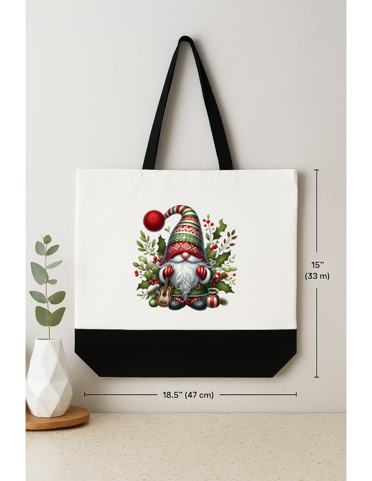 Christmas Gnome Tote Bag