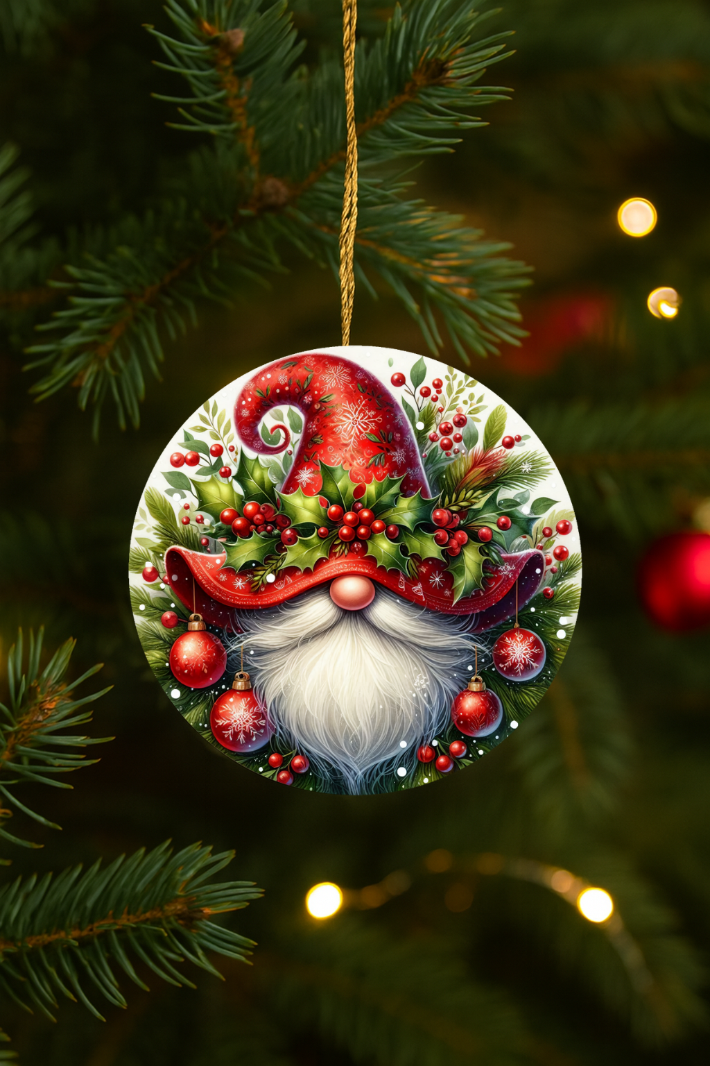 Christmas Gnome Ornament
