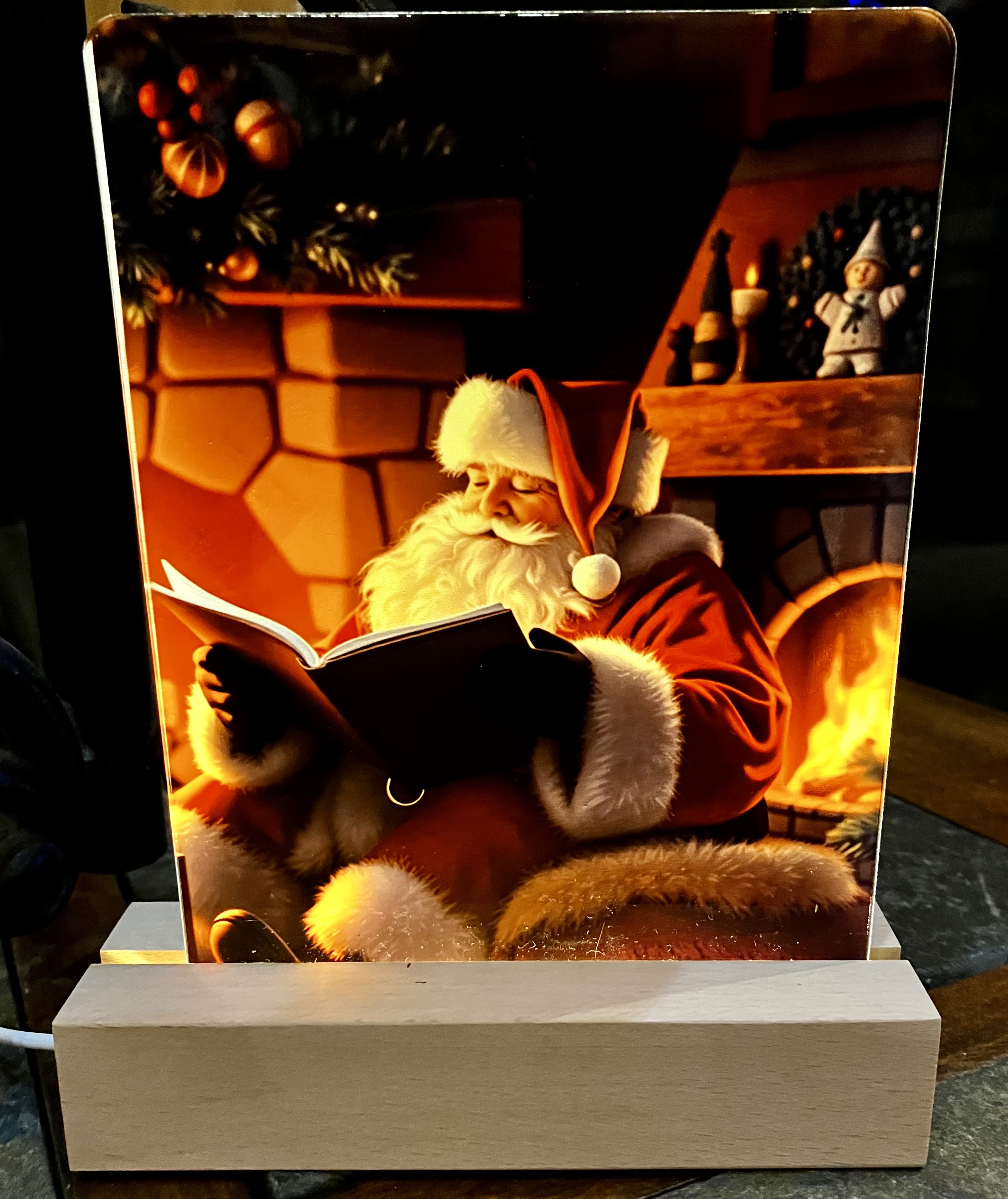 Santa Claus Glowscape