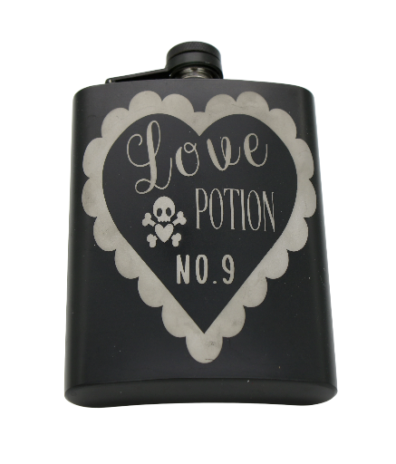 "Love Potion No. 9" Flask