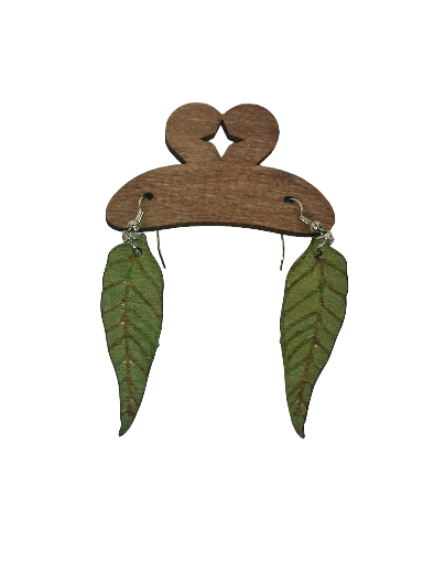 Handcrafted Leaf Earrings