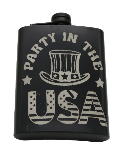 "Party in the USA" Hip Flask