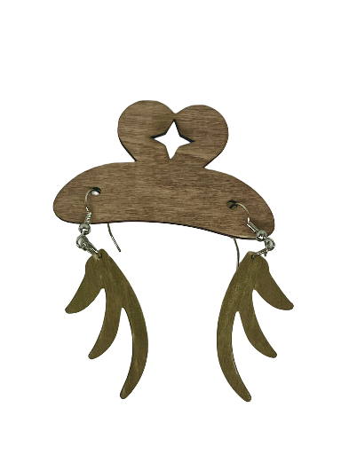 Handcrafted Wooden Earrings