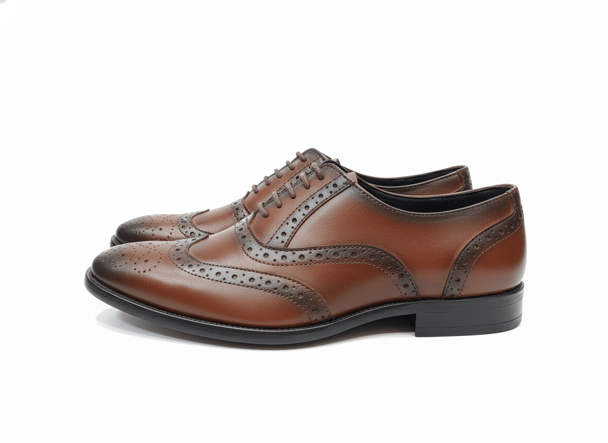 Classic Brown Oxford Shoes