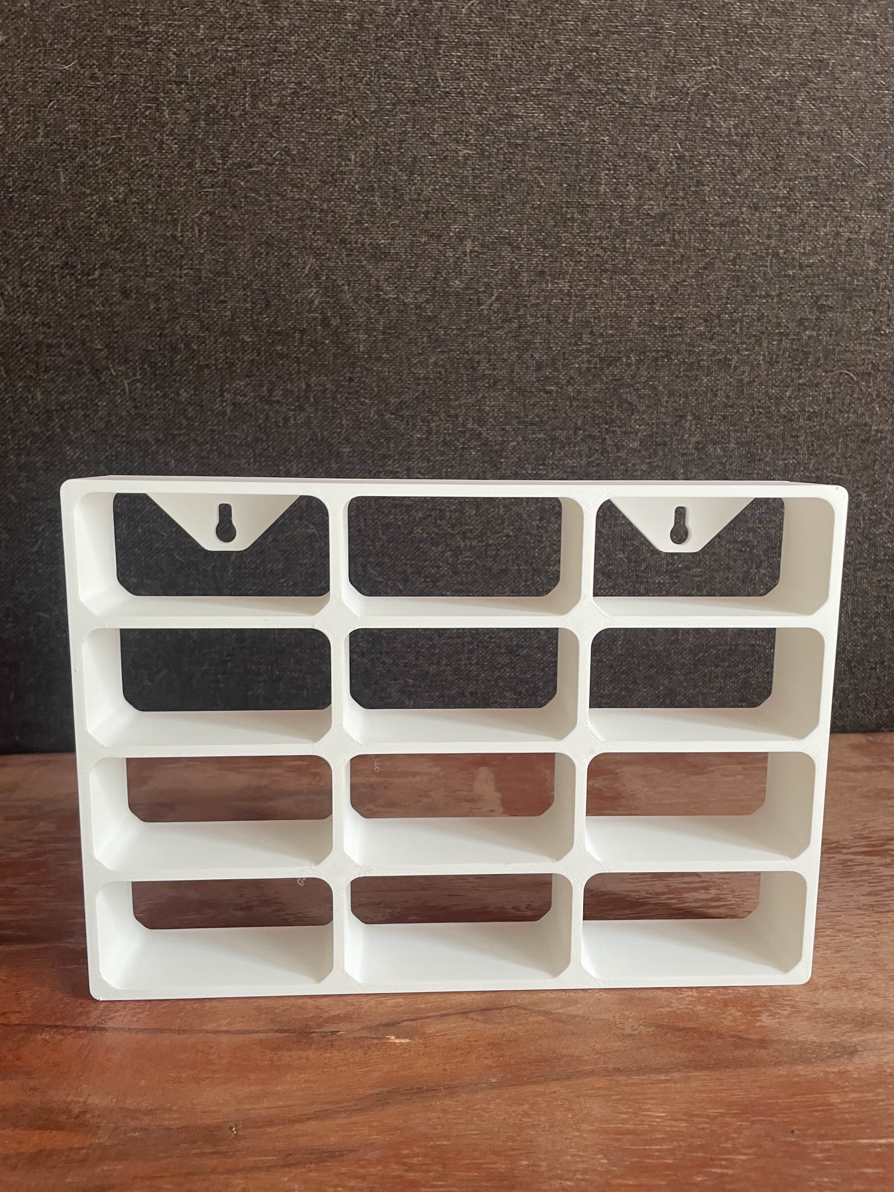 Hot Wheels 12-Rack Wall Mount Stand – Premium PLA Build 