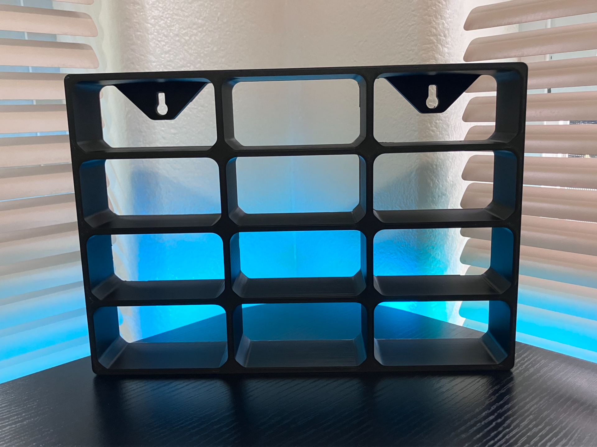Hot Wheels 12-Rack Wall Mount Stand – Premium PLA Build 