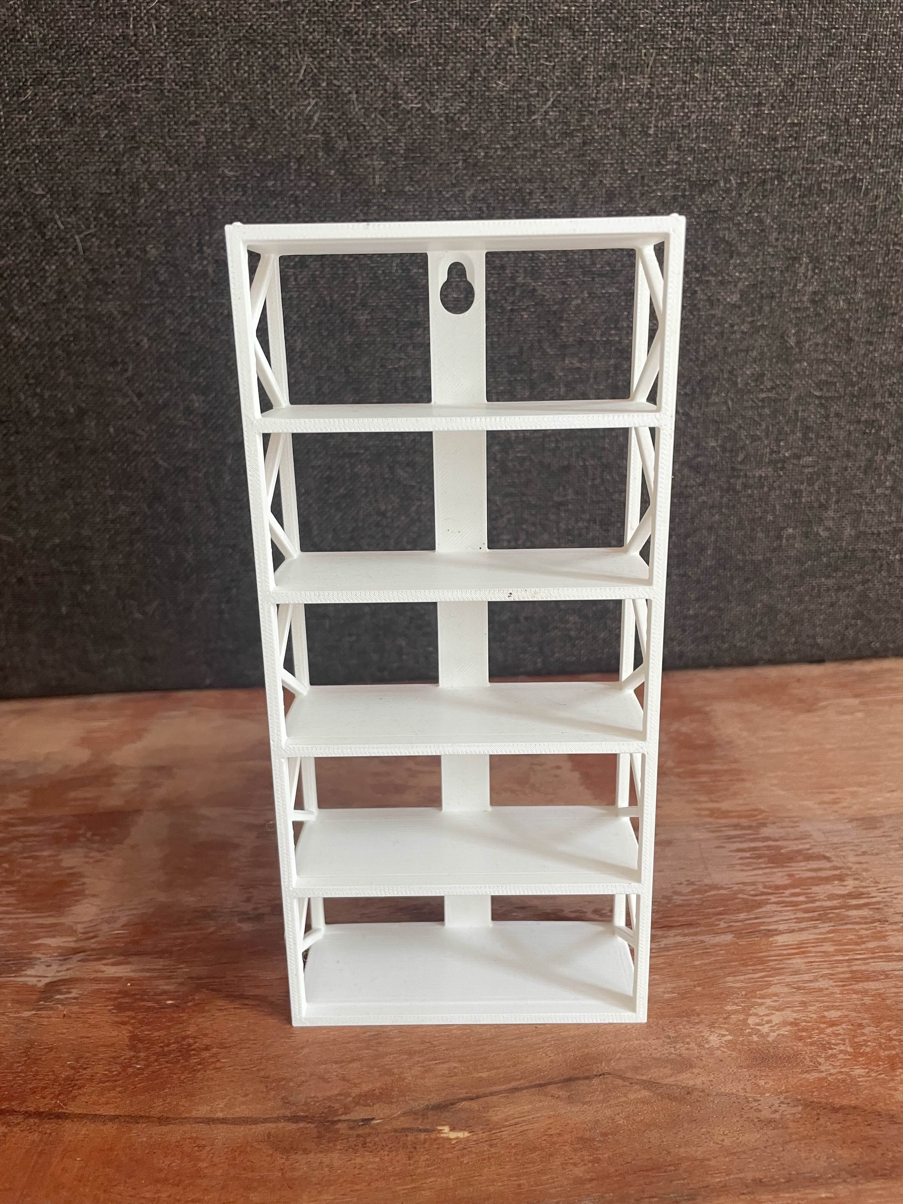 Hot Wheels 5-Rack Wall Mount Stand – Premium PLA Build