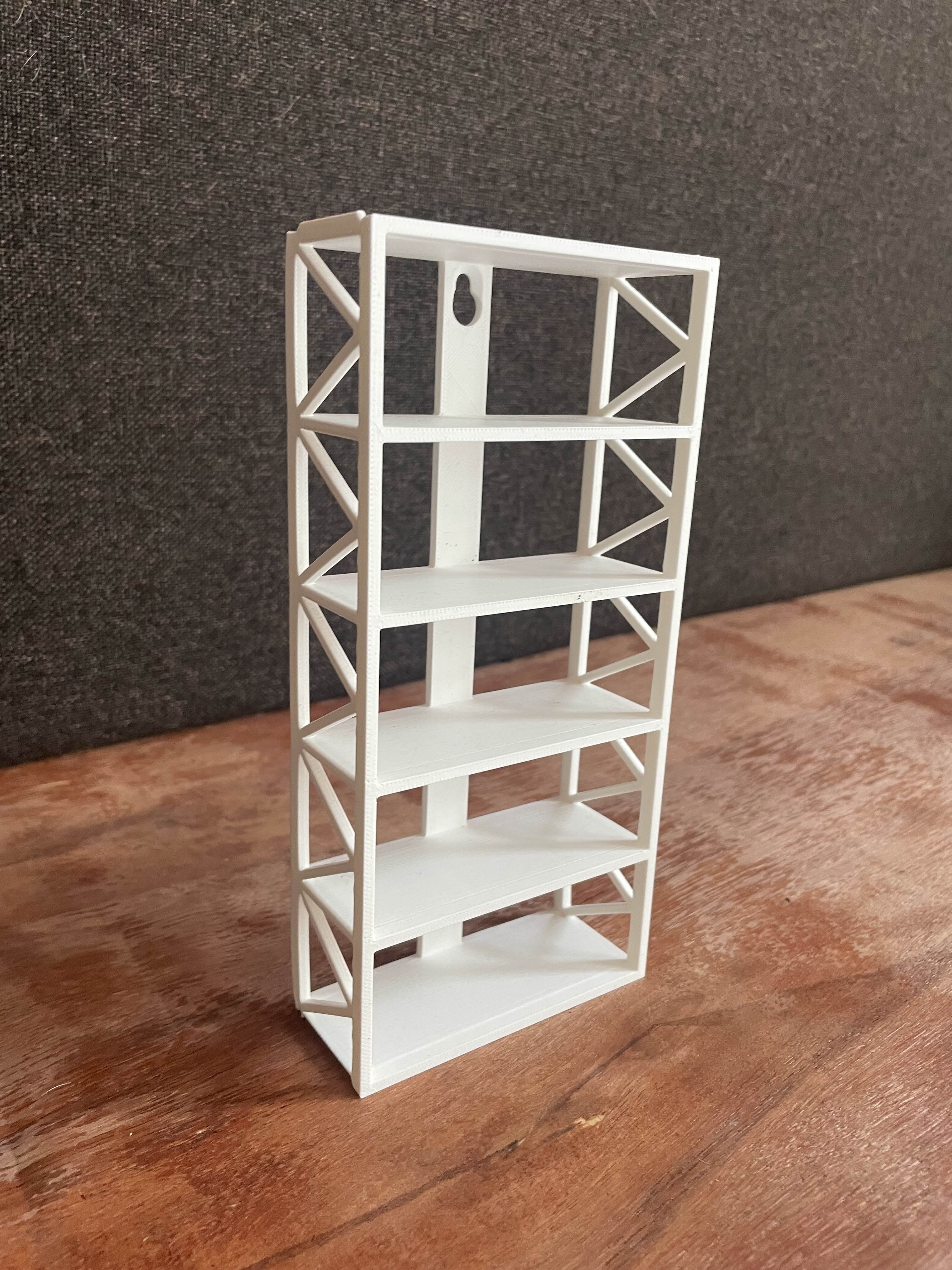 Hot Wheels 5-Rack Wall Mount Stand – Premium PLA Build