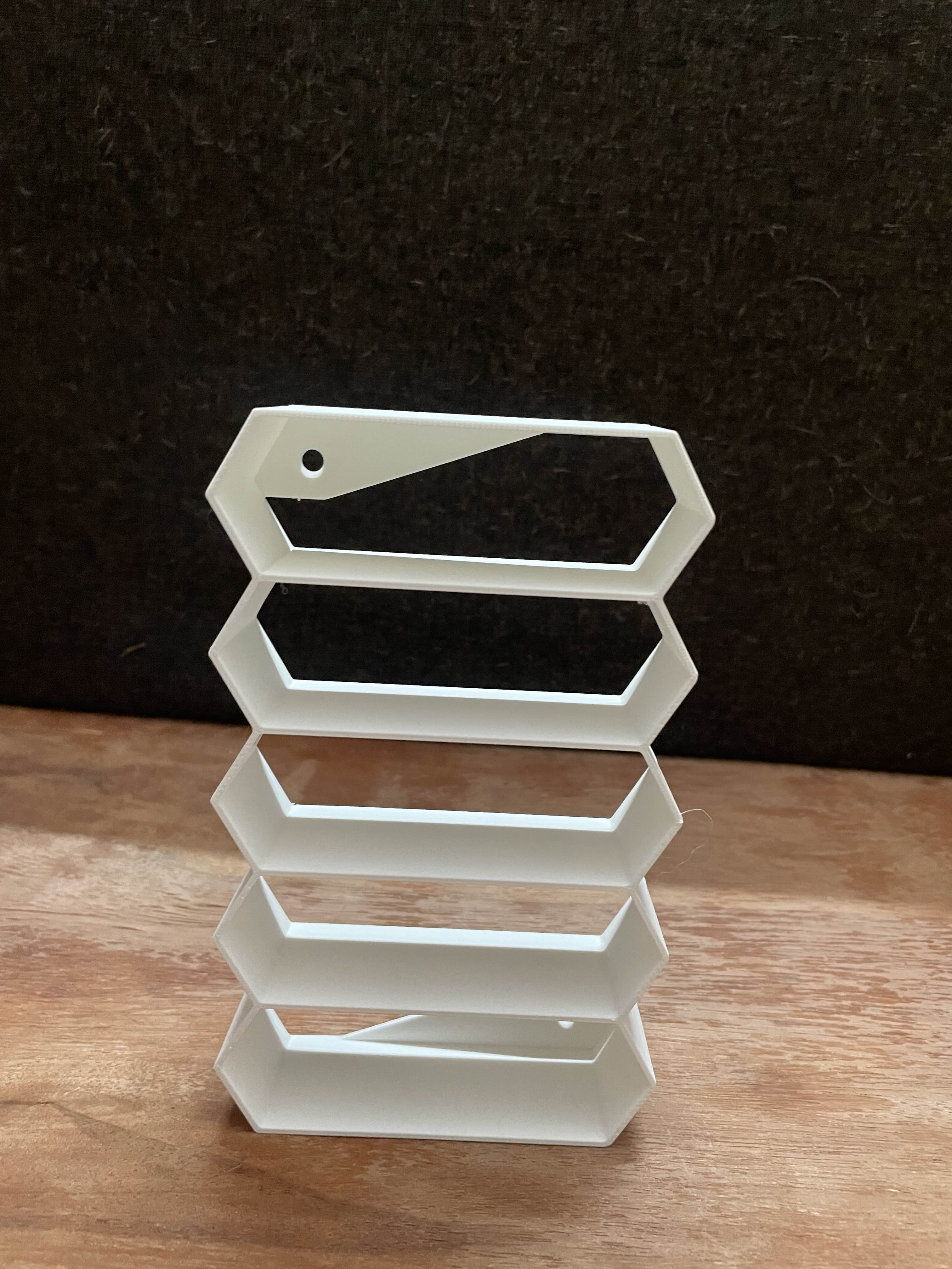 Hot Wheels 5-Rack - Zig-Zag Honeycomb Design (Premium PLA Build)