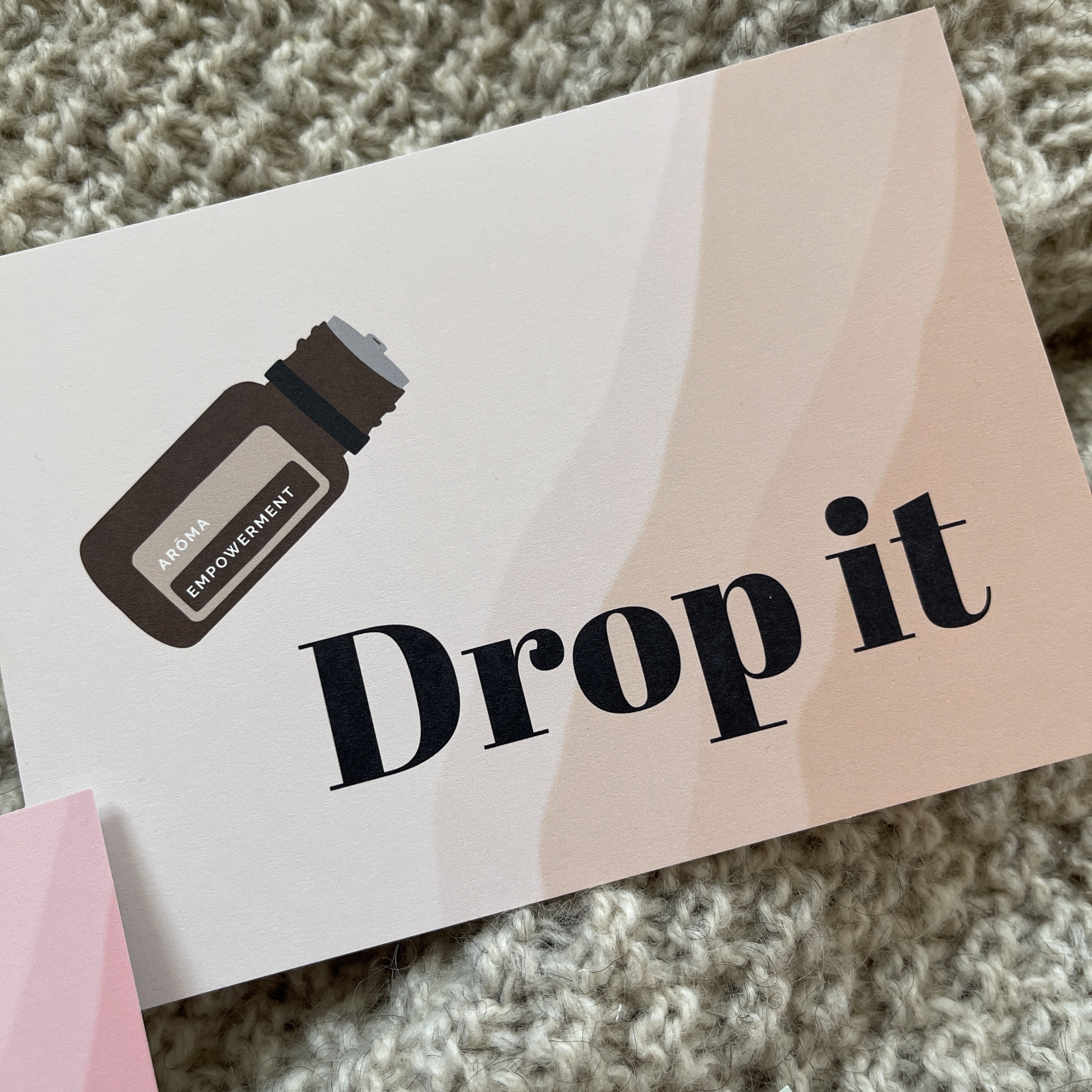 Essential Oil Messages Postkarten-Set