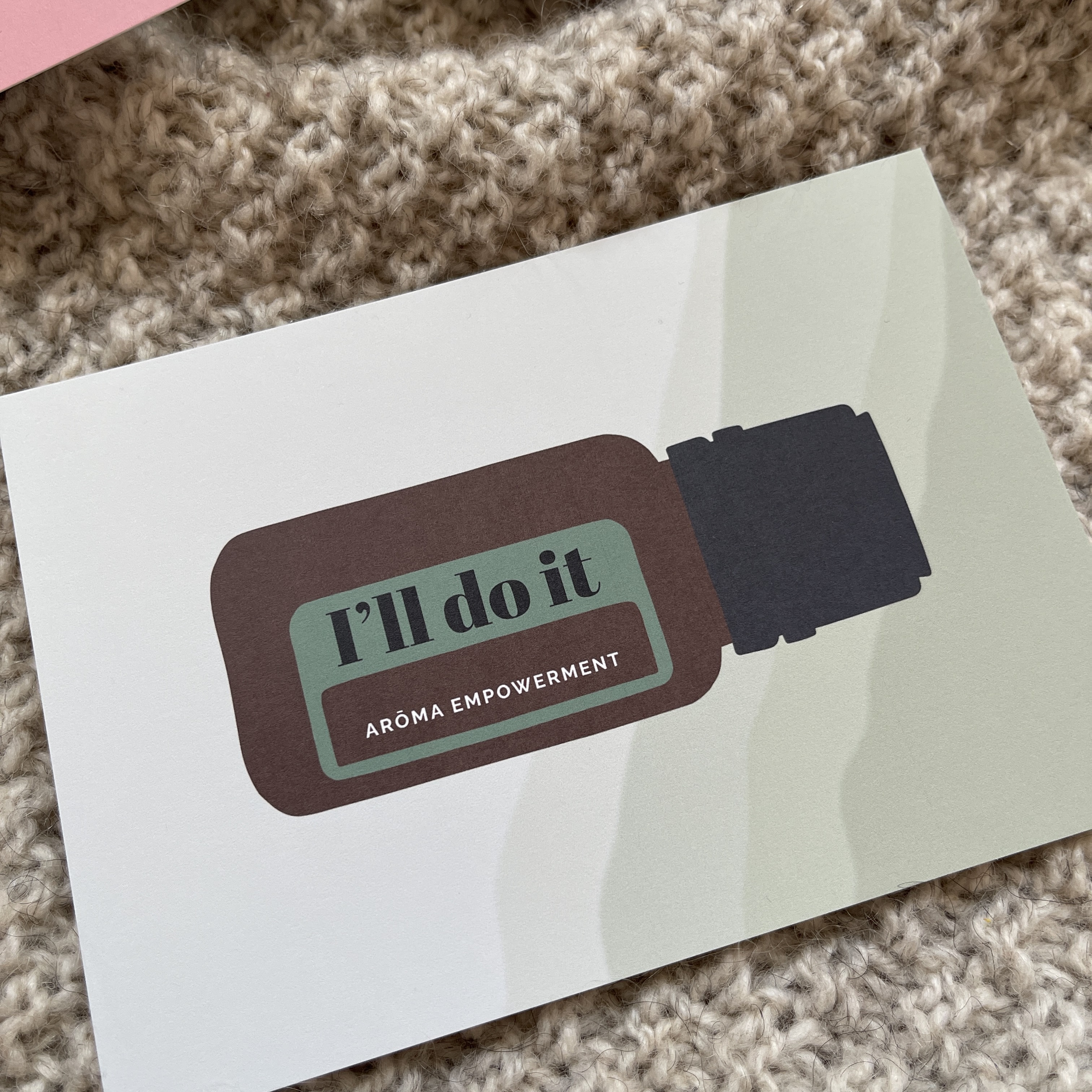 Essential Oil Messages Postkarten-Set