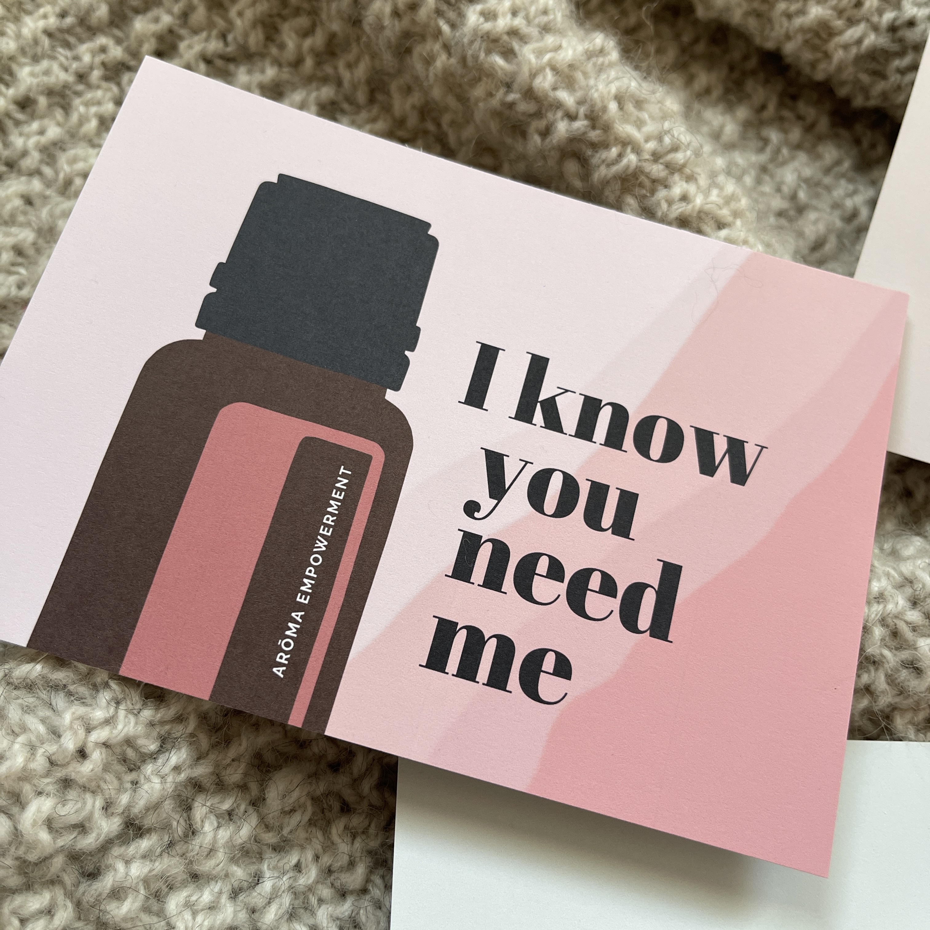 Essential Oil Messages Postkarten-Set