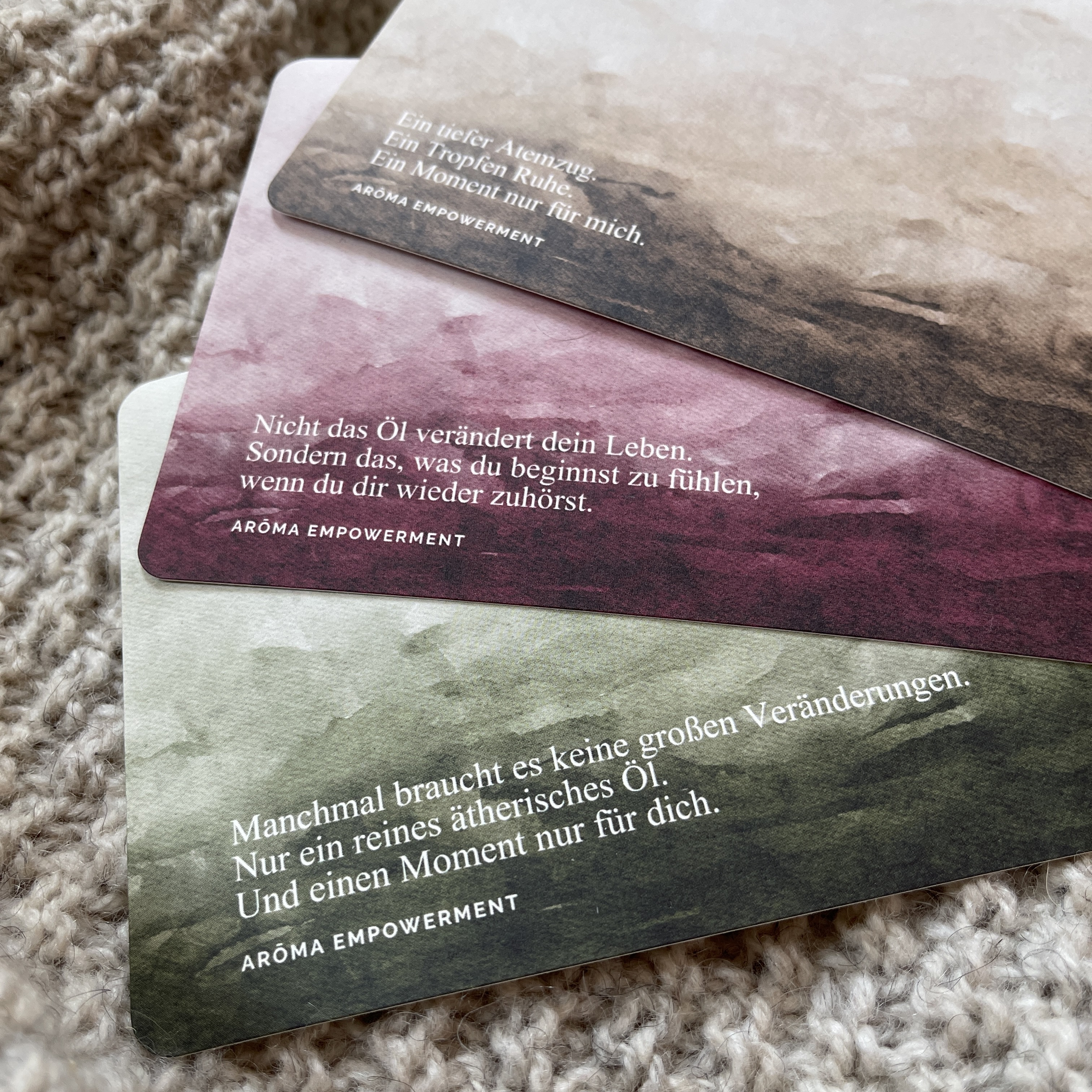 Aromatherapie Inspirationskarten-Set