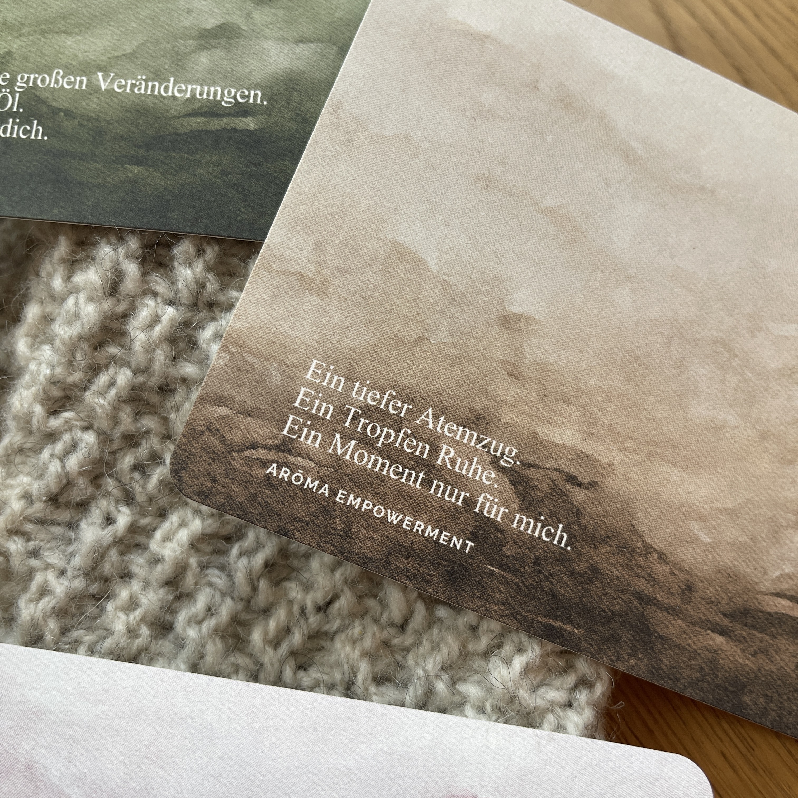 Aromatherapie Inspirationskarten-Set