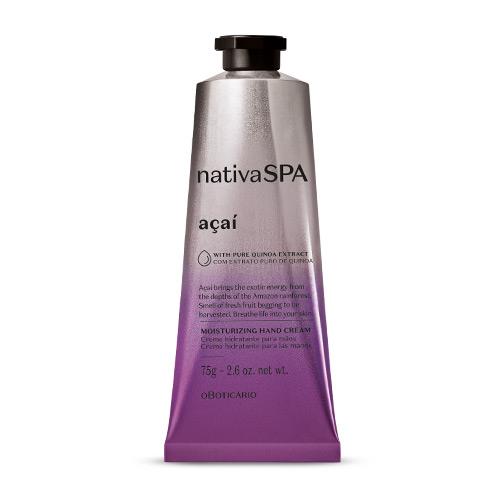 Crema Hidratante de Manos Açaí 75g NativaSPA