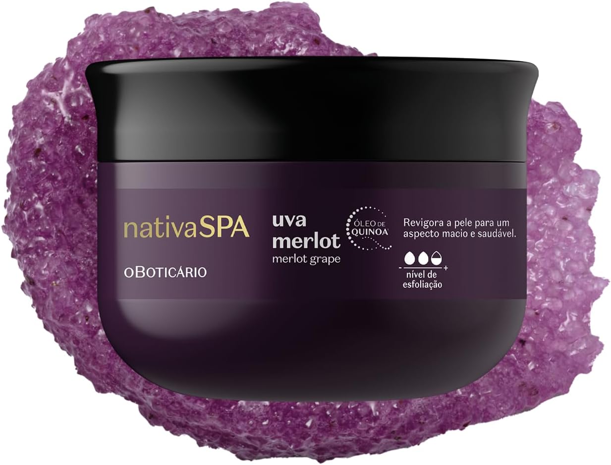 Exfoliante corporal Uva Merlot 200g NativaSPA